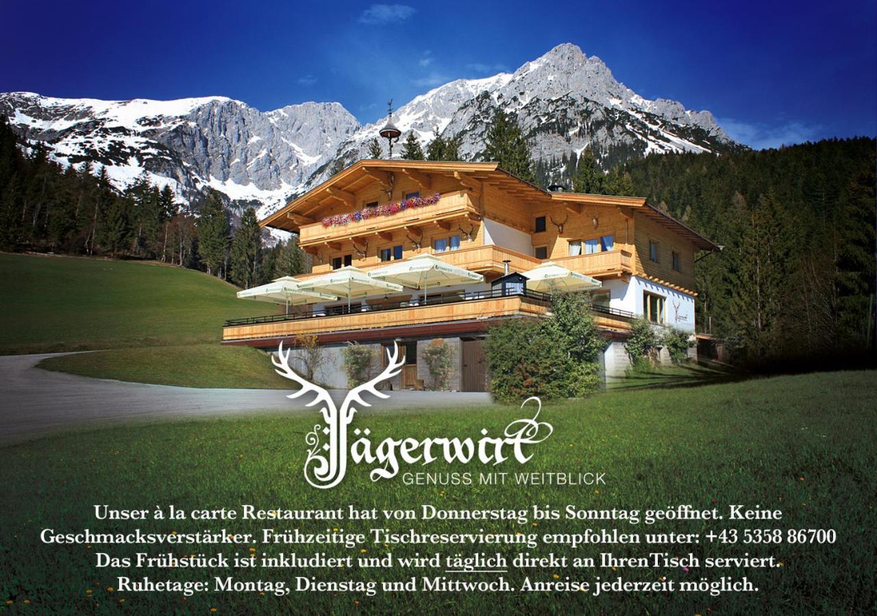 Boutique-Pension Jaegerwirt Шеффау-ам-Вильден-Кайзер Экстерьер фото